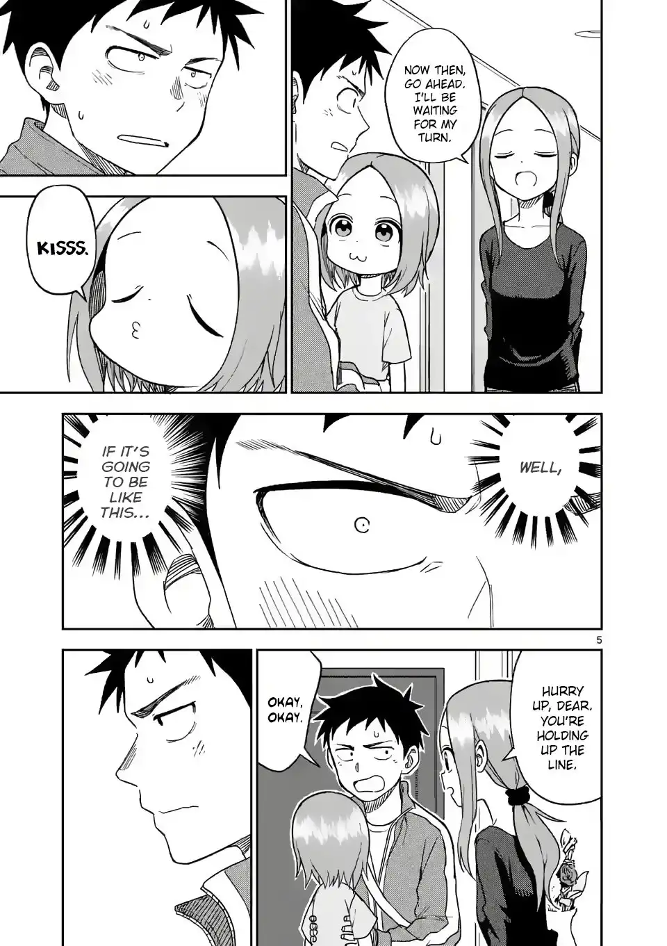 Karakai Jouzu no (Moto) Takagi-san Chapter 162 5